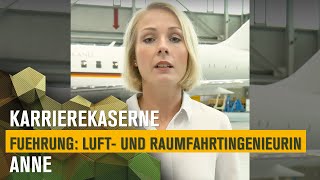 Luft und Raumfahrtingenieurin Anne  KarriereKaserne Führung [upl. by Nuaj]