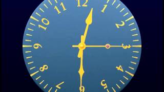 Clock  Second Hand Motion [upl. by Orlov]