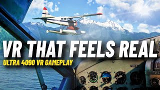 The BEST VR FLIGHT SIM is absolutely BREATHTAKING  ULTRA MSFS VR 4090 Gameplay [upl. by Adna]