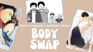 Body Swap  Haikyuu Fanfiction  Part 5 [upl. by Cyrill]