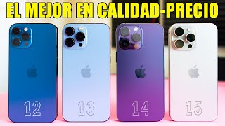 🔥 iPhone 12 PRO MAX vs 13 PRO MAX vs 14 PRO MAX vs 15 PRO MAX 💥 ¿Cuál Comprar [upl. by Yntirb]