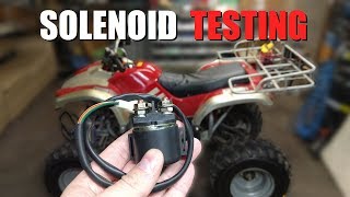 How to Test an ATV Solenoid [upl. by Mcdermott]