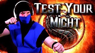 TEST YOUR MIGHT Mortal Kombat Parody  Il Neige [upl. by Irahk233]