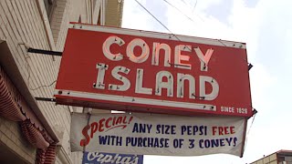 See Historic Coney Island Hot Dog Wiener Weiner Shop unedited [upl. by Melleta841]