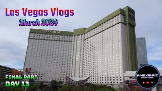 Las Vegas Vlog  March 2024  Day 13  A Major Surprise Last Day Pool Time Diablos Trip Recap [upl. by Arihs]