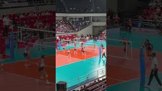 Fiola Ceballos scores offtheblock vs Creamline Cool Smashers 🇵🇭 pvl pvl2024 volleyball pldt [upl. by Latonia]