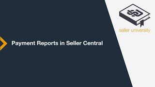 Amazon Seller Central Settings  Payment Reports  Information You Can Get About Your Payments [upl. by Aeret]