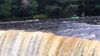 Kayak over the falls [upl. by Fabrienne]