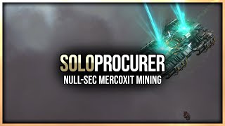 Eve Online  Solo Procurer  Null Sec Mercoxit Mining [upl. by Chauncey]