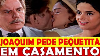 CABOCLA  Joaquim SE DECLARA e dá BEIJÃO em Pequetita Resumo Capitulo de Hoje Cabocla [upl. by Kariv]