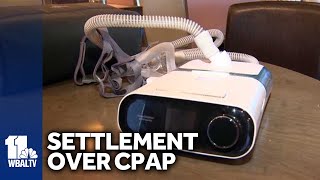 Settlement reached after nationwide sleep apnea machine recall [upl. by Noraed63]