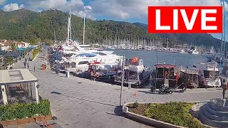 Marmaris Live camera Marmaris Yacht Marina 06022024 marmaris turkey livestream wether [upl. by Salvadore12]