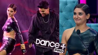 Guru Randhawa Dance With Shakti Mohan At Dance Plus Pro  Raghav Juyal  Remo DSouza [upl. by Elleinet185]