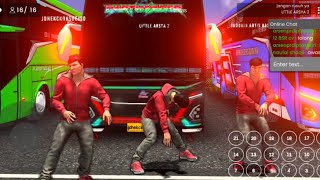 Ngedance dulu cuyyy  bus simulator x multiplayer basuri [upl. by Valentijn975]