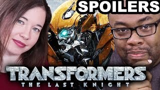 TRANSFORMERS The Last Knight SPOILERS REVIEW ft Lindsay Ellis Black Nerd [upl. by Aknahs324]