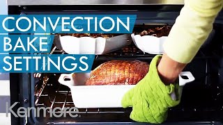 How to Use Convection Oven Convection Bake Setting  Kenmore [upl. by Quintie]