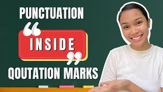 How To Correctly Use Punctuation Within Quotation Marks [upl. by Leidag621]