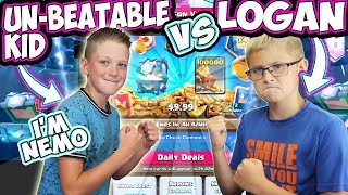 MY SON CHALLENGES the UNBEATABLE NEIGHBOR KID  To clash Royale  Episode 3 [upl. by Ynaoj]