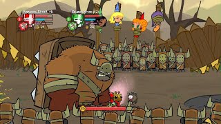 Castle Crashers  The Great Shovel Battle [upl. by Anelagna527]