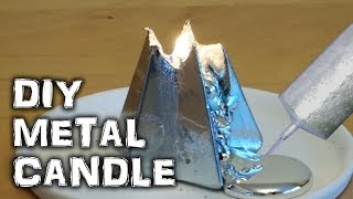 Can you Make a Gallium Metal Candle [upl. by Zerelda]