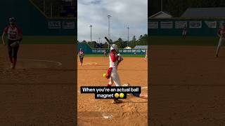 3 times in 4 games 😩🥎 softball hit magnet shorts [upl. by Wilda628]