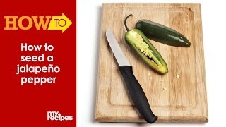 How to Seed a Jalapeño Pepper [upl. by Libbna]