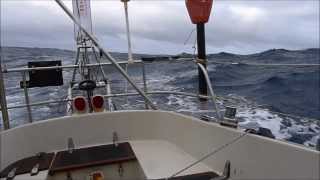 Sailing across the Bay of Biscay singlehanded from Vigo Spain to Plymouth UK [upl. by Freed]