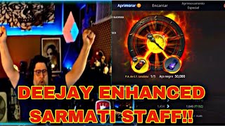 MIR4NEW UPDATE  DEEJAY ENHANCED SARMATI STAFF [upl. by Thalia553]