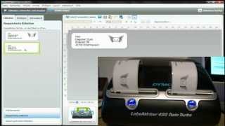 LabelWriter  EtikettenDrucker Dymo 450 Twin Turbo S0838870  Test [upl. by Letnuhs]