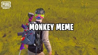 MONKEY MEME  PUBG MOBILE Pakistan Official [upl. by Sigismundo]