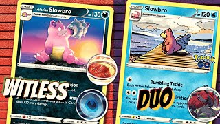 Galarian Slowbro Deck Profile ☠️🐚 W Slowbro amp Zoroark PTCG Online Gameplay Pokemon GO amp BST [upl. by Diannne]