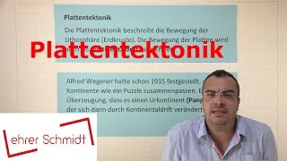 Plattentektonik  Einleitung und Begriffe  Erdkunde  Lehrerschmidt [upl. by Rakso657]