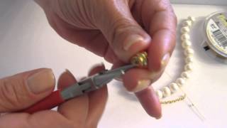 How to Attach a Magnet Clasp [upl. by Belda]