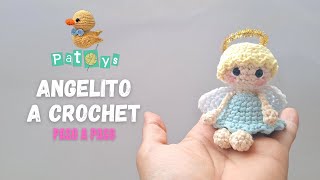 COMO HACER UN ANGEL AMIGURUMI [upl. by Garvin]