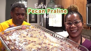 Easy Pecan Praline Cake  If You LOVE Coconut amp Pecans This Is A MUST Try  Its Quick amp Delicious [upl. by Oruasi]