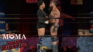 NWA When Our Shadows Fall 2021 JTG vs Fred Rosser [upl. by Hobbs863]