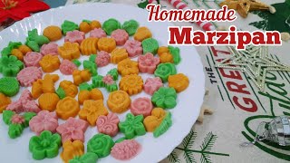 MARZIPAN RECIPE  Marzipan using Cashewnuts  How to make Marzipan  Delicious Homemade Marzipan [upl. by Ajed790]