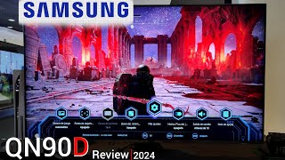 Samsung QN90D Review Tizen OS 2024 [upl. by Maitland]