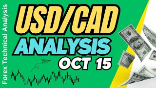 USD CAD Technical Analysis for October 15 2024 [upl. by Ramonda]