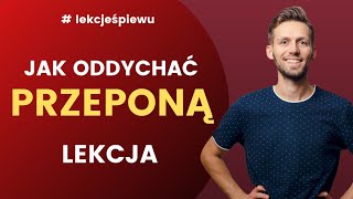 Jak oddychać przeponą  LEKCJE ŚPIEWU  Lekcja 19 [upl. by Galanti]