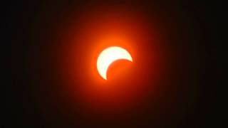 Annular Solar Eclipse 1Hour Time Lapse  USA Albuquerque New Mexico [upl. by Zimmermann]