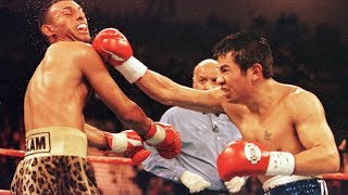 Prince Naseem Hamed vs Marco Antonio Barrera Highlights [upl. by Atsedom606]