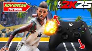 NBA 2K25  easiest ADVANCED DRIBBLE TUTORIAL😈most EFFECTIVE dribble moves [upl. by Durning663]