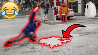 GALLON SMASHING IN PUBLIC [upl. by Eihs]