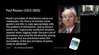 Justice to Good Rawls to Ricoeur  Kuruvilla Pandikattu [upl. by Odnamla]