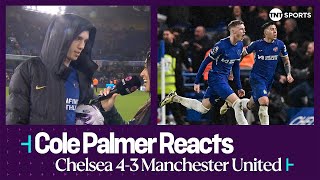 quotMADNESSquot  HatTrick Hero Cole Palmer  Chelsea 43 Manchester United  Premier League [upl. by Eirrol]