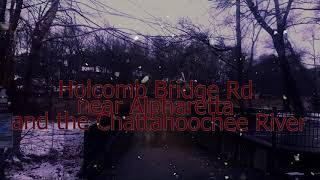 Atlanta gets snow Aerial drone footage of the Atlanta February 2020 ice storm [upl. by Eniliuqcaj]