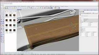 UV mapping in v5 Rhino [upl. by Ahcila]