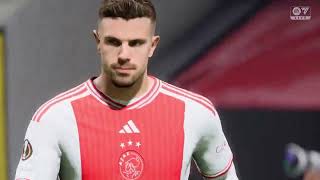 Gameplay FC 24  AFC Ajax  Bodø Glimt  Conference League  20232024 [upl. by Rosmarin]