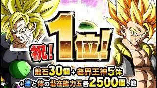 TOP GROSSING REWARDS FOR 9TH ANNIVERSARY BLUE GOGETA amp BROLY DBZ Dokkan Battle [upl. by Kahlil884]